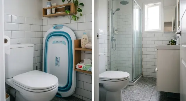 Bañeras plegables para bebé: guía 2026 para espacios pequeños