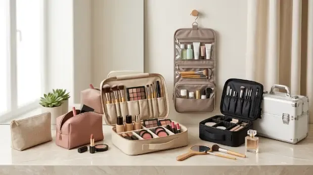 Comparativa de neceseres de maquillaje: opciones por uso y formato