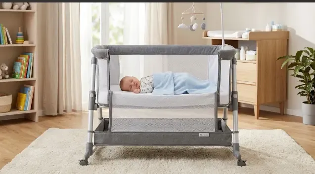Kinderkraft NESTEE UP 2 como cuna independiente
